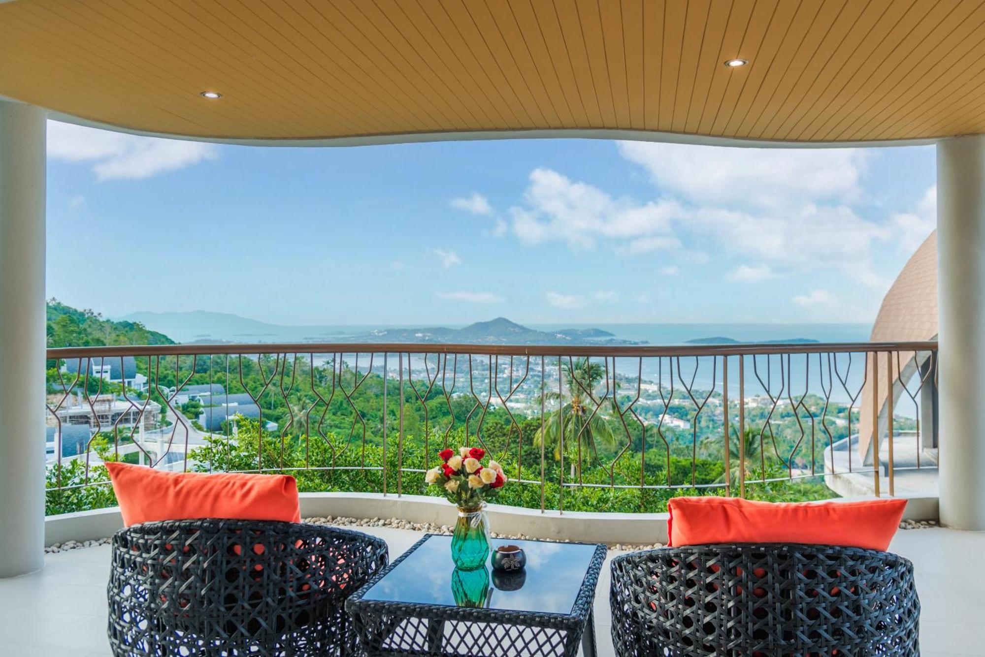Samui Sky Cottage - 2Br Villa With Infinity Pool Amphoe Koksamui Exterior photo